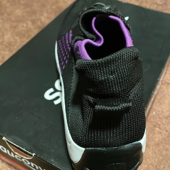 Women’s Black and Purple Sneakers - Picture 2 of 5